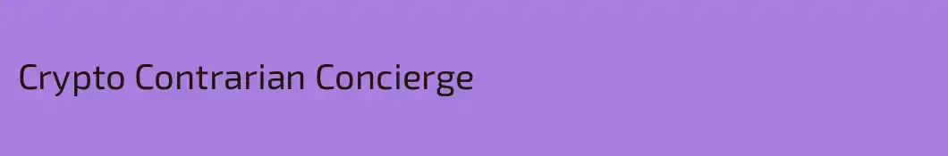 Crypto Contrarian Concierge